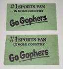 12 2 72 Western Illinois Minnesota Gophers Ncaa Ticket Stub Hof Winfield Brewer