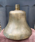 Antique Locomotive Bronze Bell No Clapper