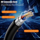 25 50 100 Ft Welder Extension Cord 10awg 3c Waterproof Outdoor Camper Power Cord