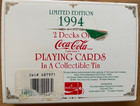 1994 Limited Edition Coca-cola Nostalgia Playing Cards Set