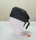 Scrub Hats  Nurse  chef Cap  Womens  Men Surgical Hat  Black  Beautiful Desig