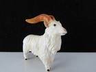Vintage Miniature Porcelain Goat Billy Goat Mountain Goat Figurine Bone China
