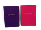 Address Book With Alphabetical Tabs 5x7  Soft Cover Graphic Image Post Purple