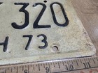 Vintage Utah 1973 License Plate Man Cave Garage Pub Collector Wall Decor Fkk-320