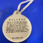Bulldog Dog Porcelain Puppies Keepsakes Christmas Tree Ornament Year Round