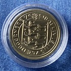 1981 Bailiwick Of Guernsey   1 Coin  Guernsey Lily   Freesia Flowers 