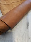 4-5oz Veg Tan Saddle Tan Leather Hide Full Grain Panel sheet 12x12 - 12x24