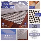 Super-grip Non-slip Area Rug Pad 5 X 8 For Any Hard Surface Floor  Keeps Your   