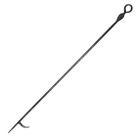 Hand-forged Heavy Duty Fire Poker Iron Fireplace Tool For Wood Stove   Fire Pits