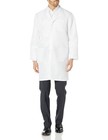 Vogrye Professional Lab Coat For Men Women Long Sleeve  White  Unisex