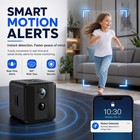 2 Pack Wireless Smart Security Camera 1080p Hd Wifi Night Vision Camera