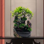 Indoor Water Fountain With Led Lights - Zen Desk Decoration Ornament
