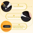 Cordless Electric Adhesive Caulking Gun Caulk Tool For Sealant Glue W  1 Battery