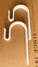 Balmoral Kensington Coach Built Pram Plastic Bag Hooks X2 White For Silver Cross