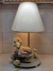 Vtg Nursery Plastics Childrens Stork Music Lamp When You Wish Upon A Star Works