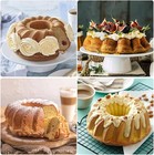 Silicone Cake Pan  Silicone Cake Molds  Bakeware Non Stick 10 Inch Pan For