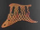 Us Fender Stratocaster Sss Guitar Strat Pickguard Custom Artwork Lacquer 