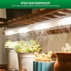 Sansi T8 Full Spectrum 25w Led Grow Light Strips Dimmable Timer Hydroponics