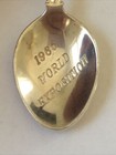 1986 World Exposition Vintage Souvenir Spoon Collectible
