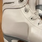 Jackson Js181 Pk Youth Figure Skates 11j White Pink Mark I Blade Foam Lined