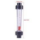 Lzs-15d Plastic Tube Rotameter 100-1000l h Water Liquid Flow Meter Flowmeter