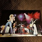 Vintage Led Zeppelin Concert Poster  Live Performance Page Plant Zoso Bonham 70s
