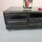 Technics Rs-tr373 Double Auto-reverse Stereo Cassette Deck Hx Pro One Side Works
