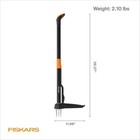 Fiskars 4-claw Stand Up Weed Puller Tool  Gardening Hand Weeding Tool With 39  L