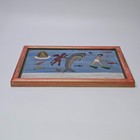 Vintage Mexican Tin Retablo Shark Devil Virgin Of Zapopan Signed 1972 Folk Art