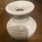 Vintage Porcelain Ceramic Ceiling wall Mount Light Fixture Pull Chain Tr