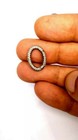 Pave Diamond Oval Charm Lock 925 Silver Diamond Oval Clasp Jewelry Findings 