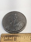 1937 Coronation Of King George Vi And Queen Elizabeth Crowned Medal Lead Alloy