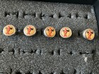Vintage Budweiser Bud Man Adjustable Gumball Ring 5 In Lot