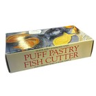 Vintage Bentson-west Quick-eze Stainless Steel Fish Puff Pastry Cutter Nib