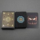 New  Hitex X Umberry  cthulhu  Titanium Edc Chip  3d Brass Inlay  Teal Ano
