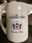 Imported Canadian Mist  known Throughout Canada  Whiskey 6  Ceramic Pitcher Mug