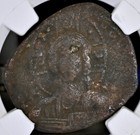 Byzantine Empire Jesus Christ King Of Kings Ancient Ngc Graded Coin 1028-1042ad