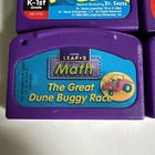 Leap Frog Leappad Lot Of 6 Cartridges Vintage Learn Phonics Math Disney Reading