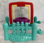 Fisher Price Little People Playground Tire Swing   Fence Vintage Toy Play Set