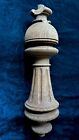 Antique French Baluster Oak Turned Spindle Baluster Column Salvage 12 75    1