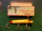 Heddon Vamp Early-wood Glass Eyes L-rig --original Correctly Marked Box