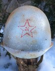 Helmet Steel Ssh-40 Ww2 Original Russian Rkka Red Army