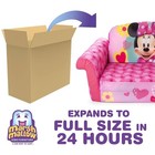 Marshmallow Furniture Kids 2-in-1 Flip Open Foam Compress Sofa Bed  Minnie Mouse