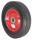 2pc 8  Replacement Solid Rubber Tire   Steel Wheel For Dolly Hand Truck Cart