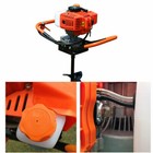 2-stroke 52cc Earth Auger Digging Machine Gas Powered Post Hole Digger Durable