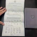 1991 Prestige Proof Set Mt Rushmore Silver Dollar W  Box   Coa