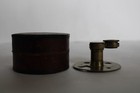 Antique 19th Century French Brass Simple Linen Thread Microscope W  Orig  Box