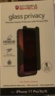 Zagg Invisible Shield Glass Privacy Screen Protector Iphone 11 Pro Max xs Max