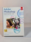 Adobe Photoshop Elements 10 Pc Mac Complete Retail Box Disc Manual Serial Number