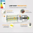 E27 Led Bulb G9 B22 7w 12w 15w 20w 25w Smd Corn Bulb Lamp Light Bright Ac 220v